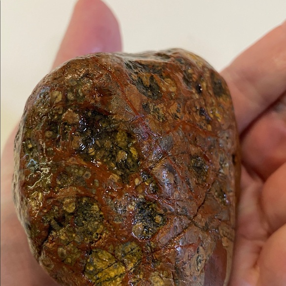 Lake Superior Shoreline Rock Red/Green Michigan Rock - Picture 11 of 13